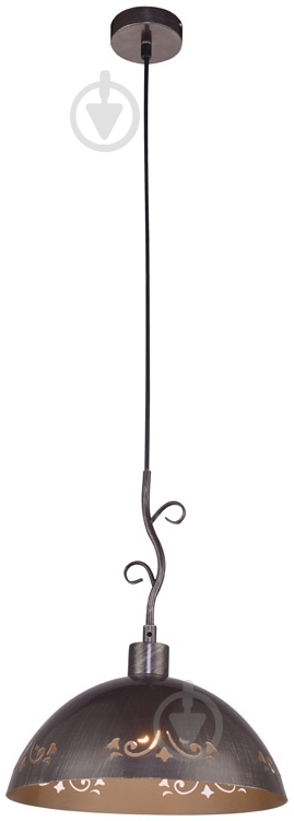 Подвес Victoria Lighting 1x60 Вт E27 кофейный Florence/SP10 - фото 1