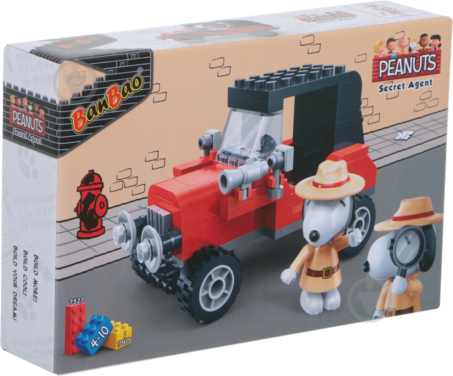 Конструктор BanBao Снупи Авто - фото 1