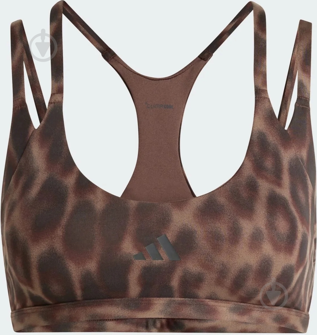 Бра Adidas OPT AOP LS B KF5702 р.S коричневий - фото 5