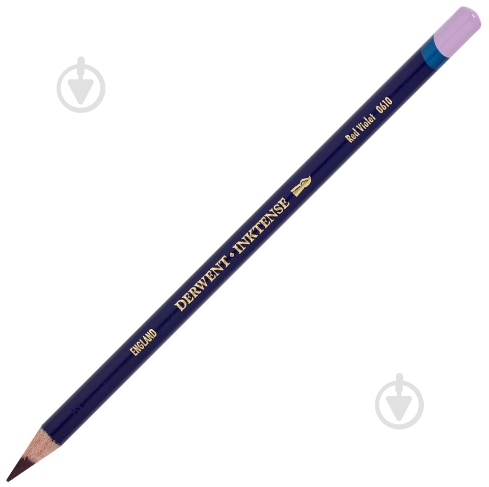 Олівець чорнильний Inktense 0610 Фіолетово-червоний Derwent - фото 1