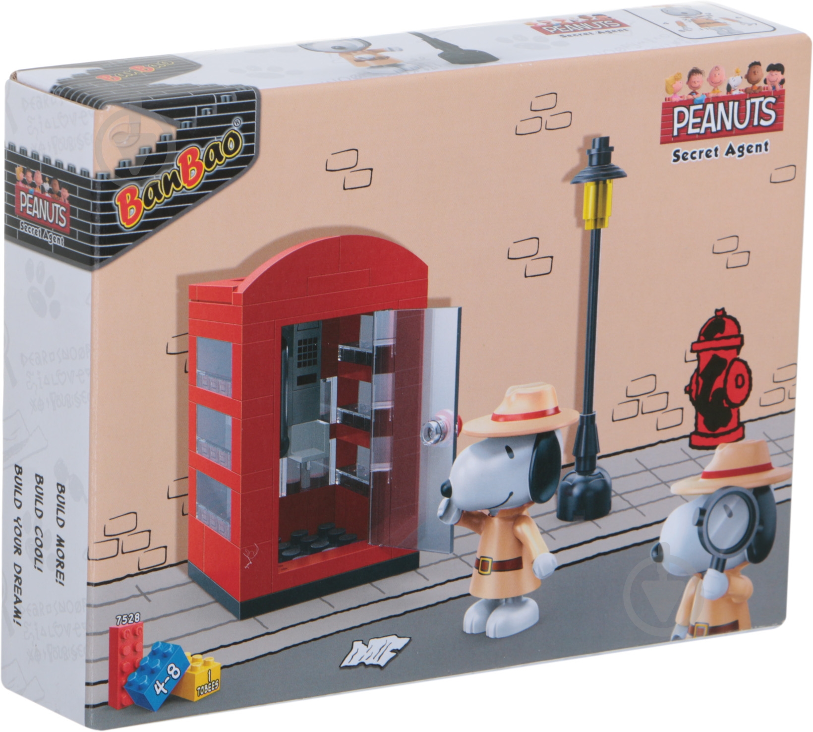 Конструктор BanBao Снупи Телефон - фото 1 Конструктор BanBao Снупи Телефон - фото 1