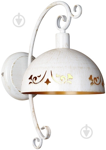 Бра Victoria Lighting 1x60 Вт E27 білий Florence/АР1 white - фото 1