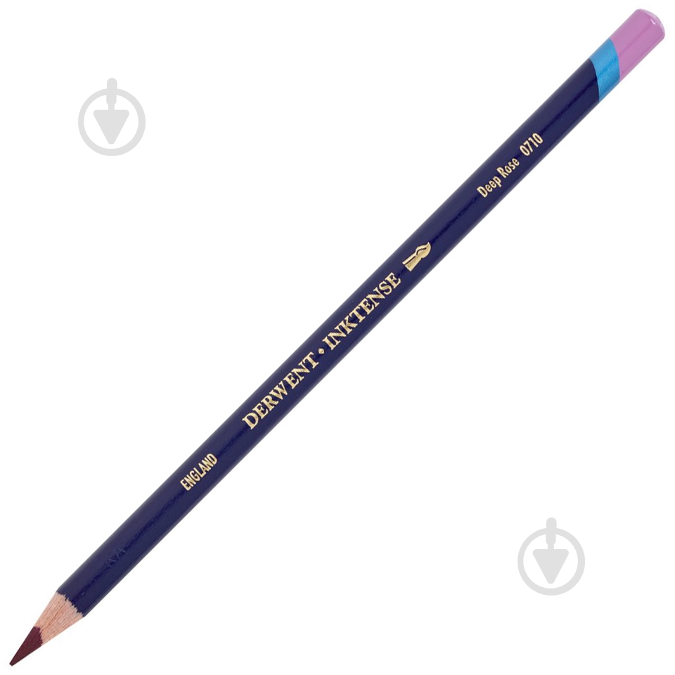 Карандаш чернильный Inktense 0710 Темно-розовый Derwent - фото 1
