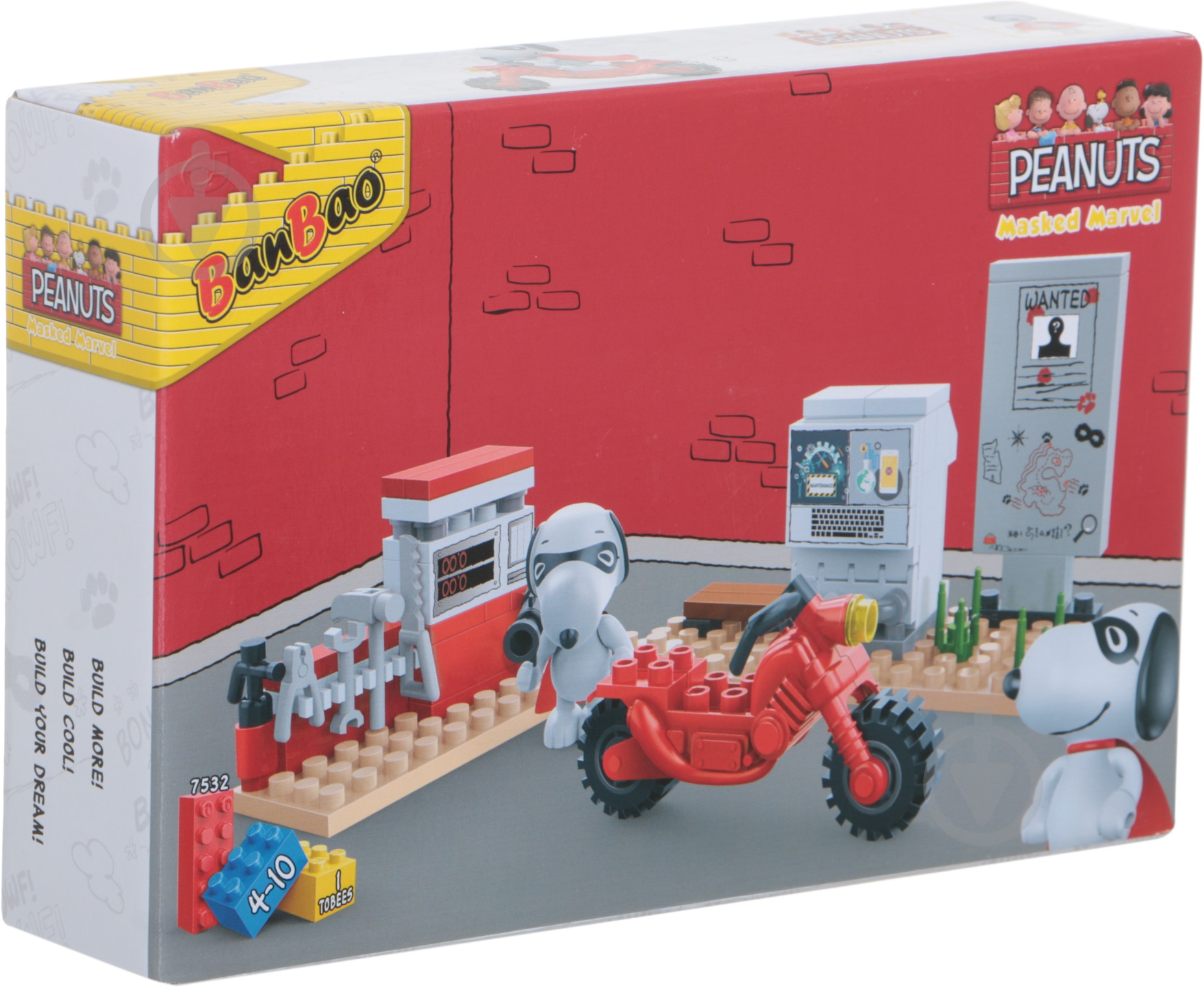 Конструктор BanBao Снупи Мотоцикл - фото 1