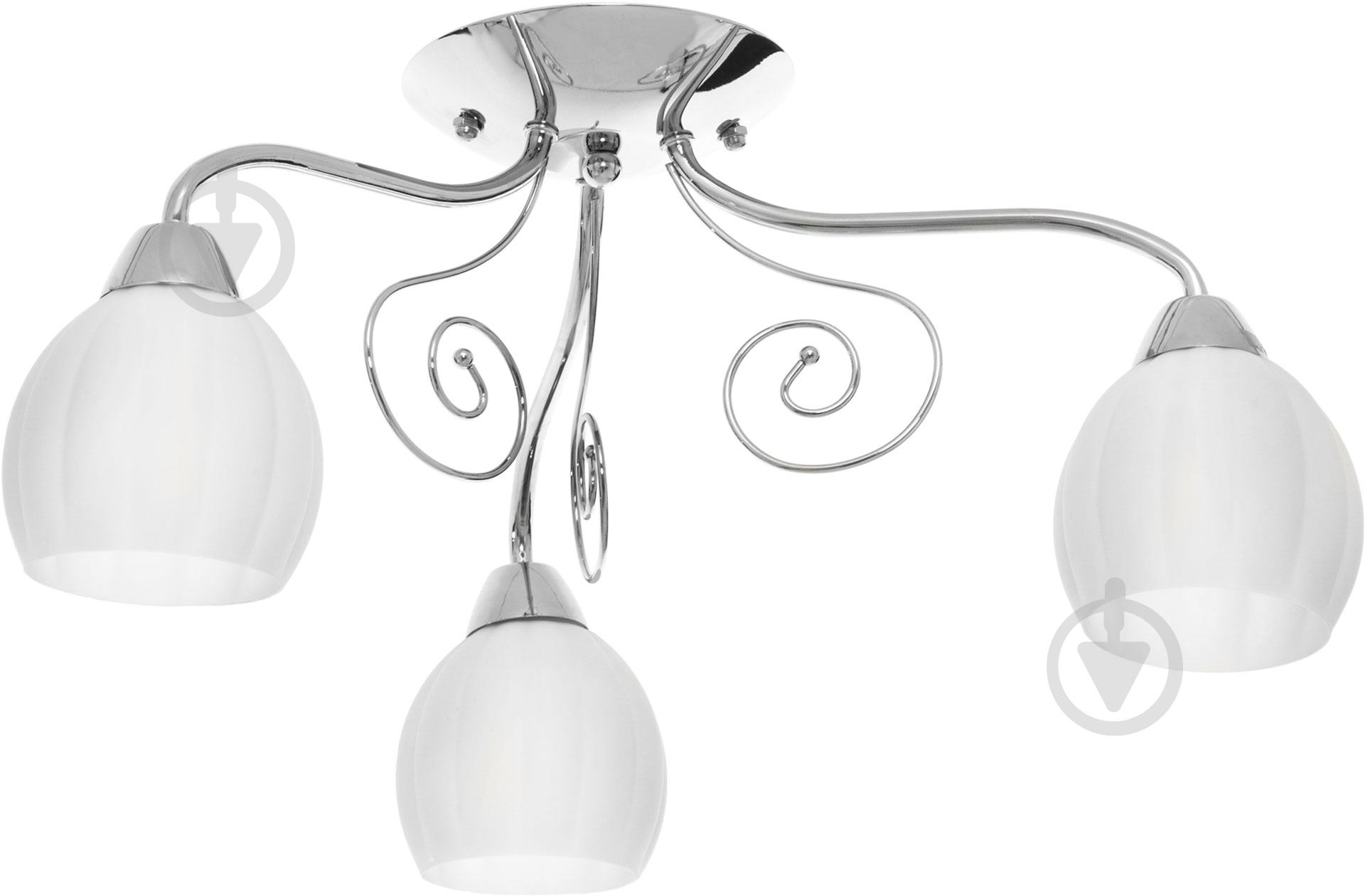 Люстра потолочная Victoria Lighting 3xE14 белый Elio/PL3 - фото 1 Люстра потолочная Victoria Lighting 3xE14 белый Elio/PL3 - фото 1