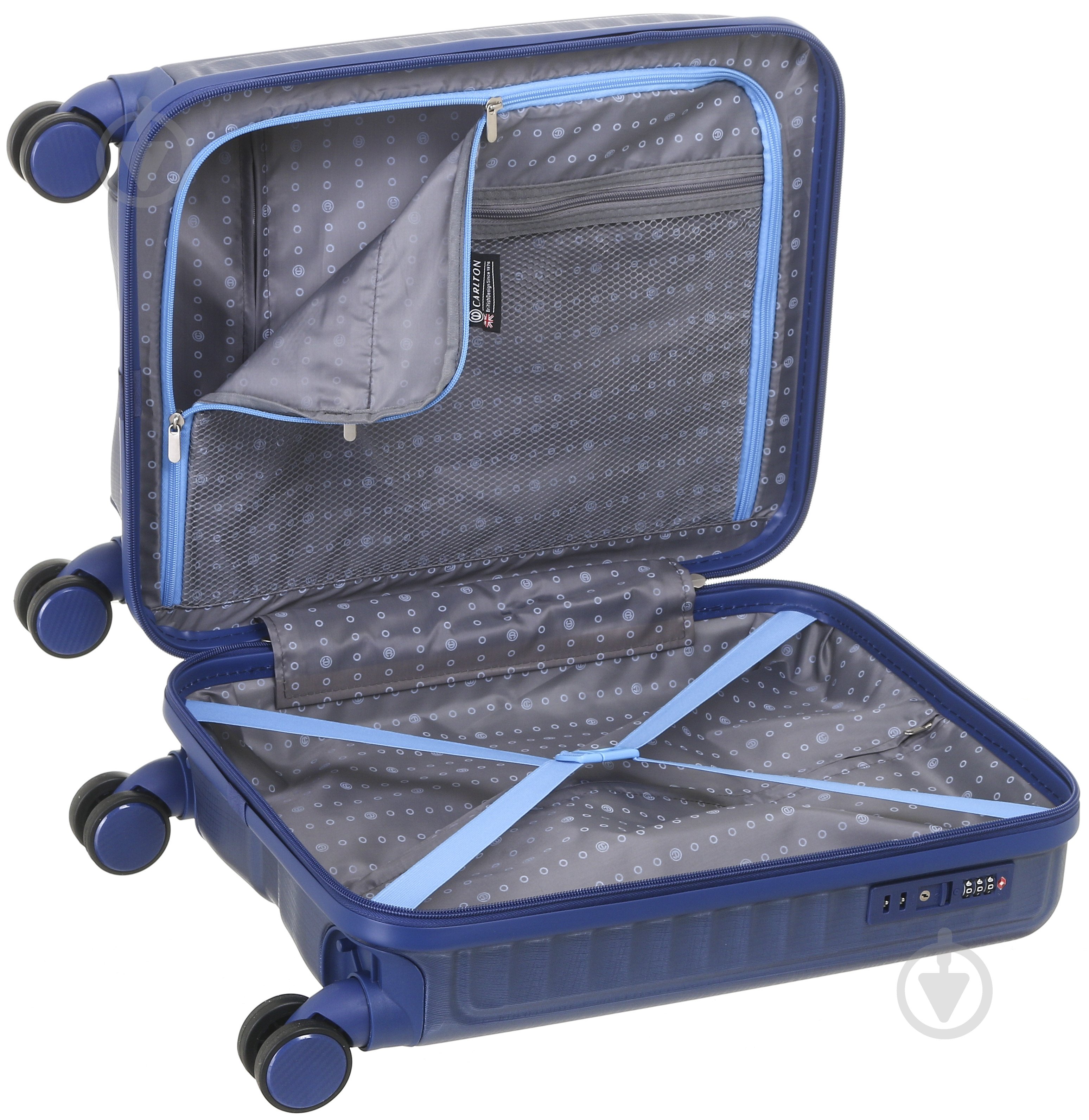 Чемодан MS-2391 S синий - фото 5