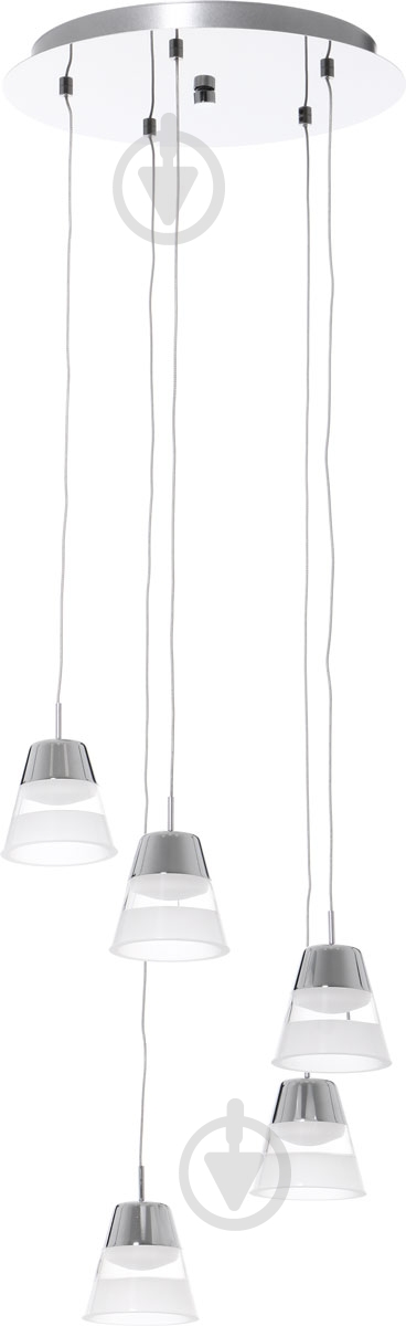 Подвес Eglo Pancento 5 5x6.1 Вт хром - фото 1