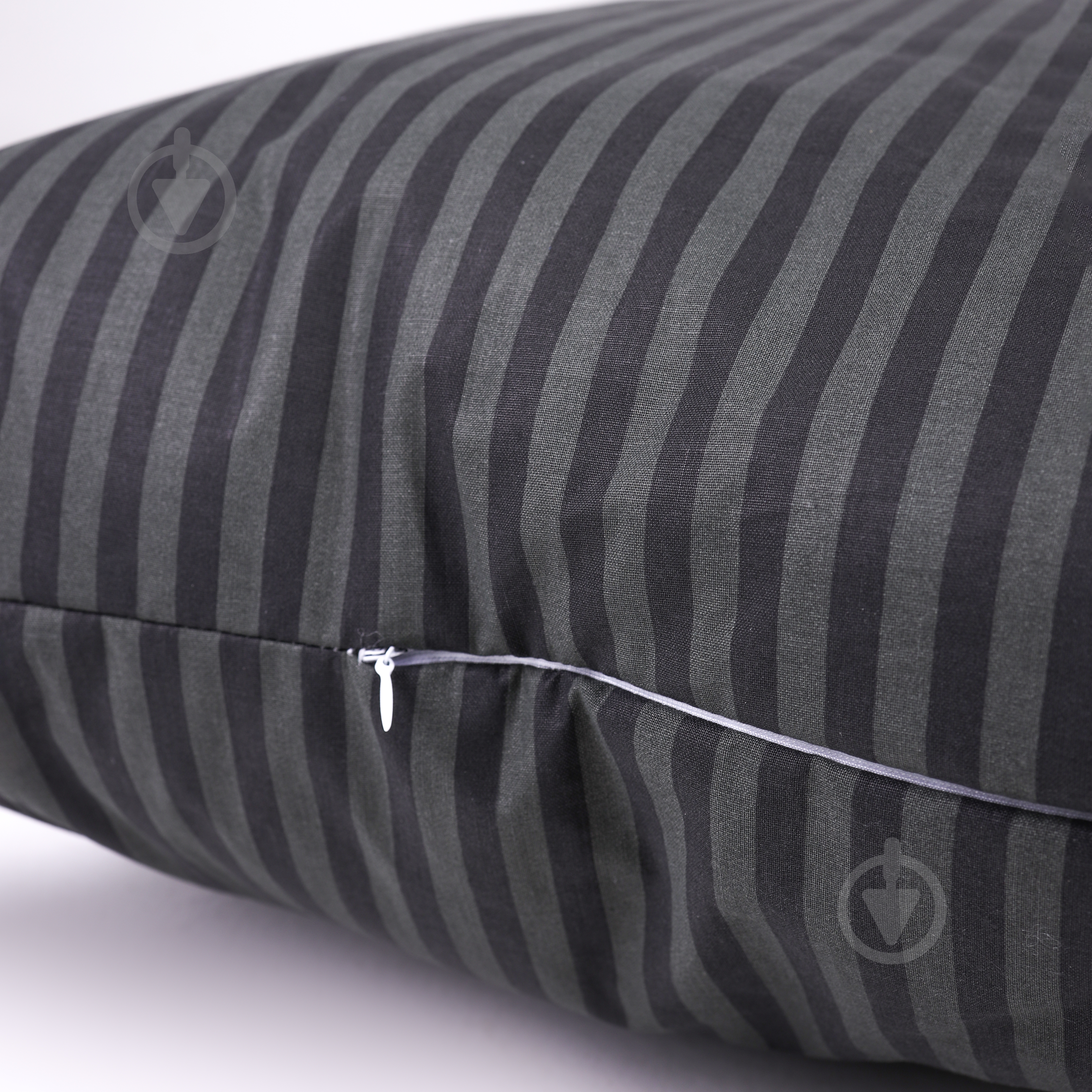 Набор №1082 Сolor Fun Line 17-0611 Stripe Black зима 140x205 см MirSon черный - фото 5