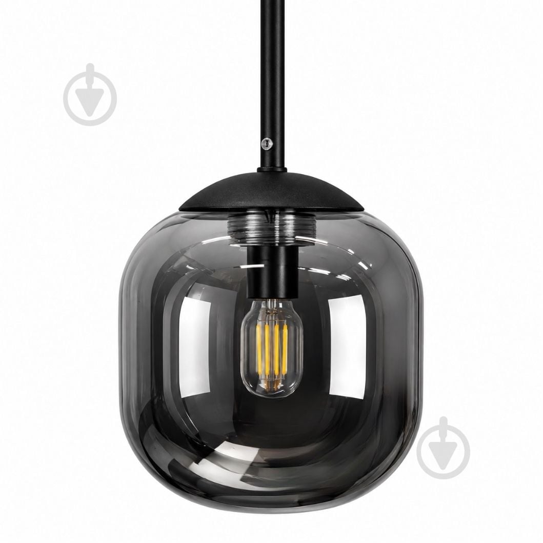 Подвес LIGHT SET SHANA 2486 3PL 3x/E14 черный/дымчатый - фото 2 Подвес LIGHT SET SHANA 2486 3PL 3x/E14 черный/дымчатый - фото 2