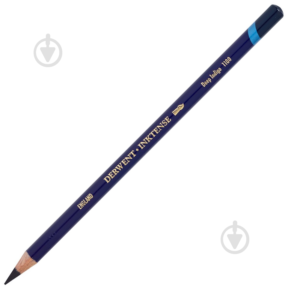 Карандаш чернильный Inktense 1100 Индиго темный Derwent - фото 1