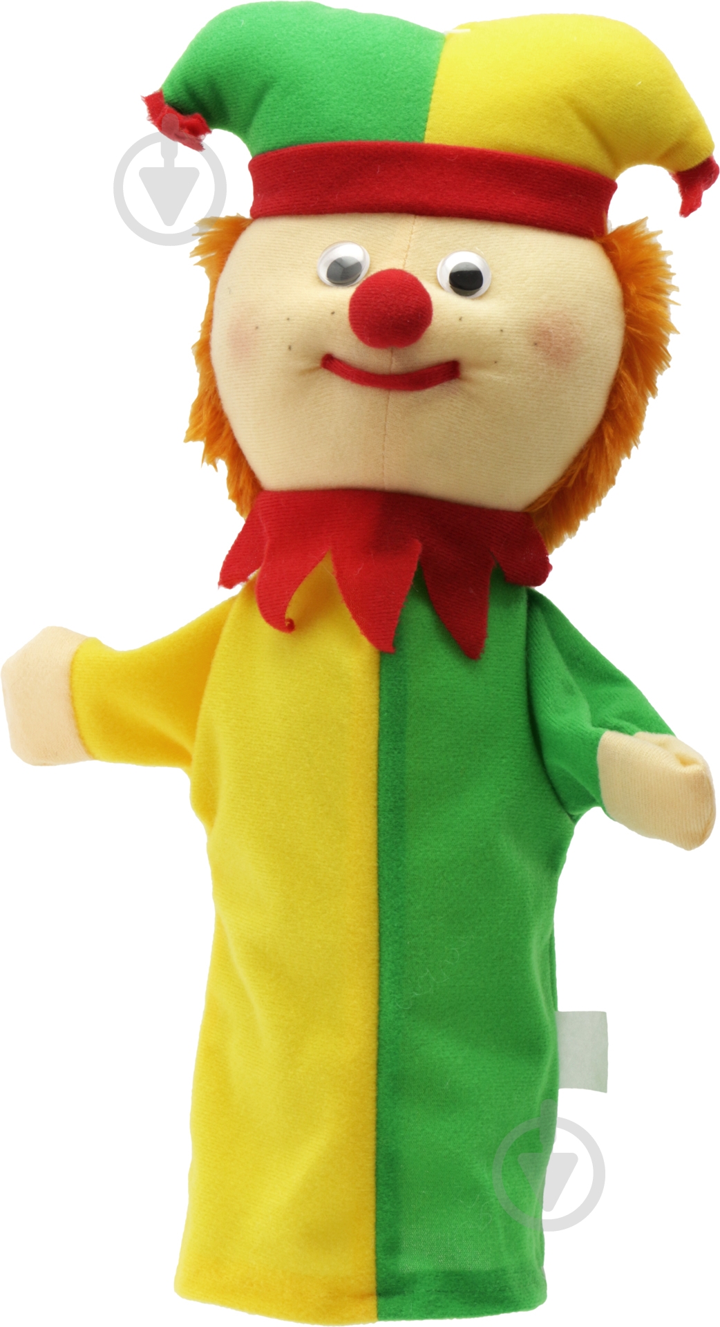 Игрушка-рукавичка Копица Шут 35 см разноцветный - фото 1