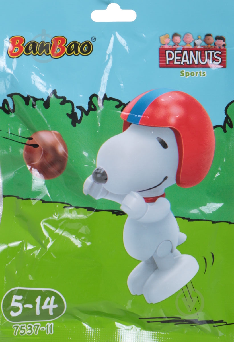 Конструктор BanBao Снупи Фигурка 11 - фото 1