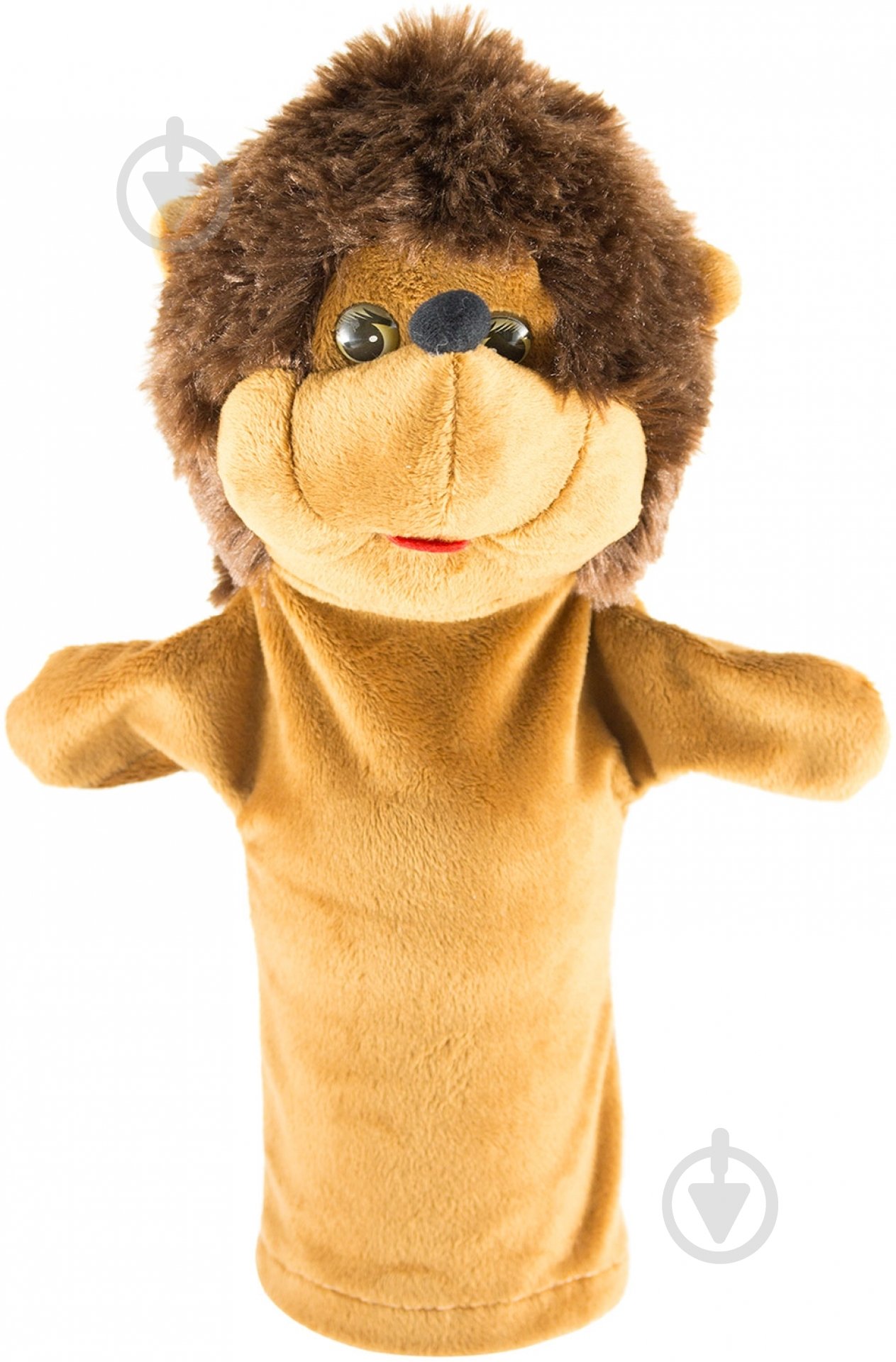 Игрушка-рукавичка Копица Ежик 31 см бежевый - фото 1