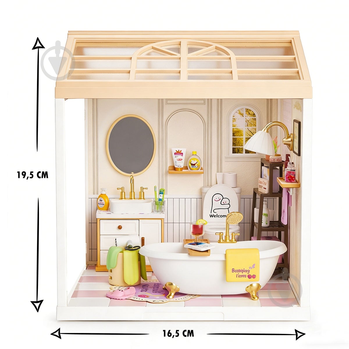Конструктор Mini House Интерьер Вання комната 8009 - фото 4 Конструктор Mini House Интерьер Вання комната 8009 - фото 4