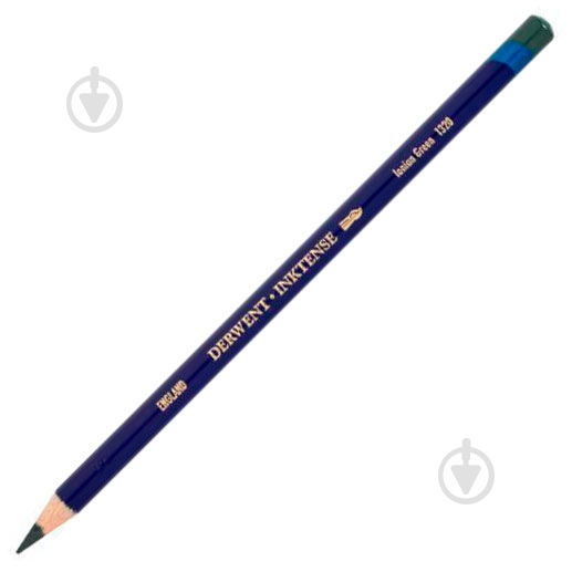 Карандаш чернильный Inktense 1320 Зеленый ионический Derwent - фото 1