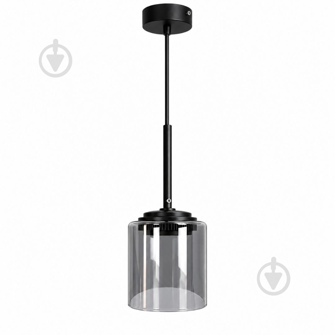 Подвес LIGHT SET SERPANOK 2502 1PL 1x/GX53 черный/дымчатый - фото 1 Подвес LIGHT SET SERPANOK 2502 1PL 1x/GX53 черный/дымчатый - фото 1
