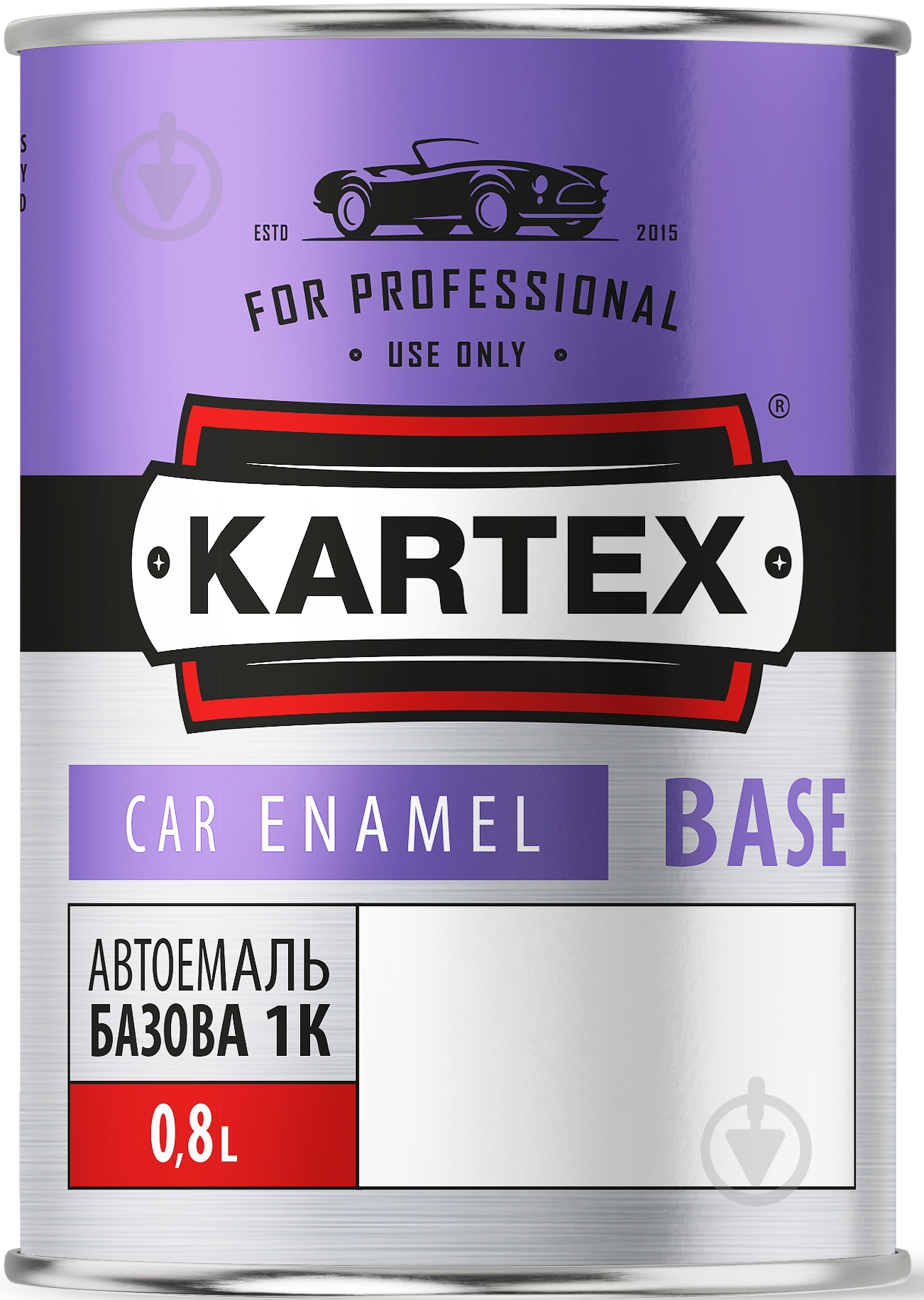 Автоэмаль базовая KARTEX 800 мл 415 LADA - фото 1