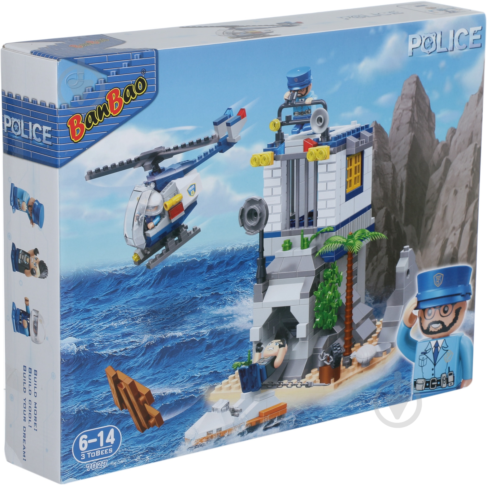 Конструктор BanBao Новая полиция Побег - фото 1