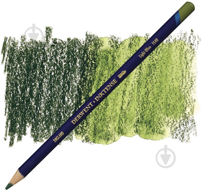 Карандаш чернильный Inktense 1540 Светло-оливковый Derwent - фото 2