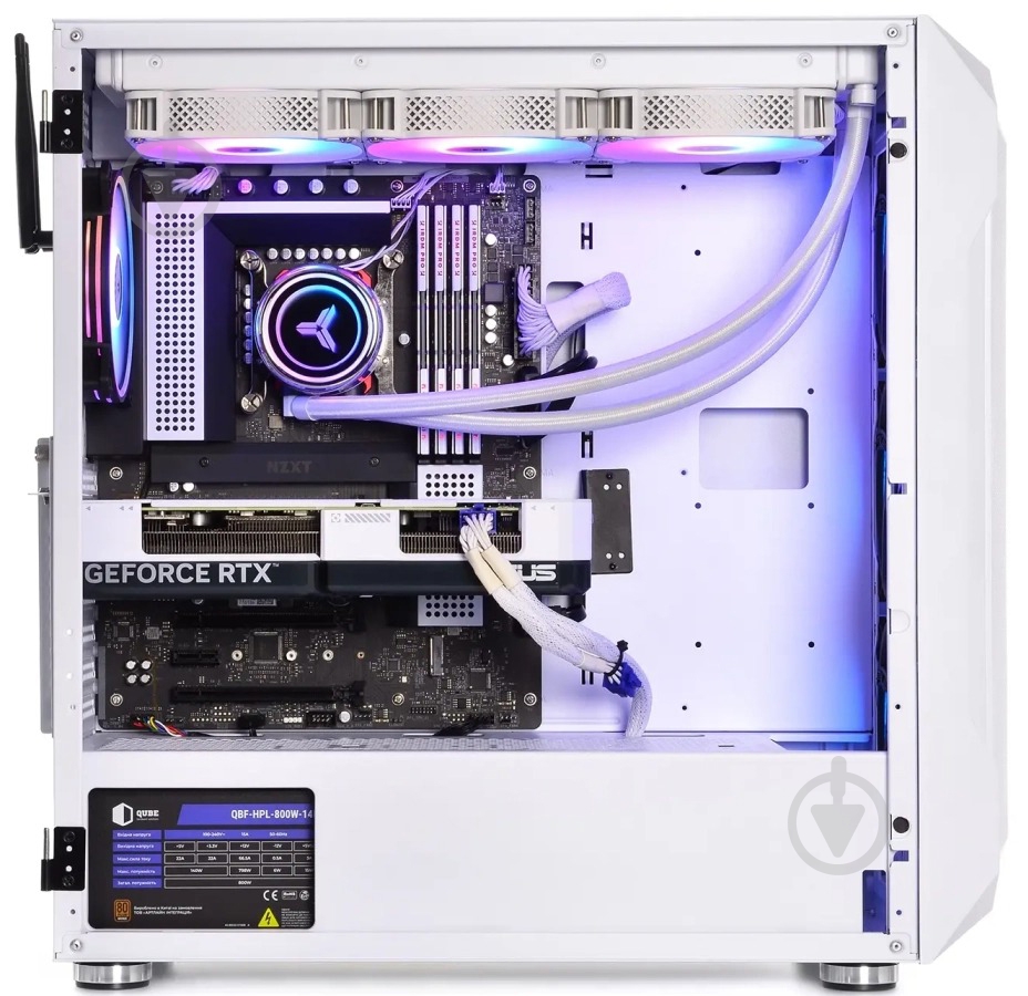 Компьютер Artline Gaming X87WHITE (X87Whitev42Win) white - фото 6