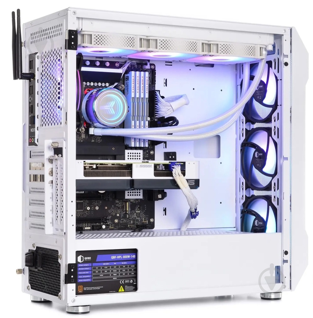 Компьютер Artline Gaming X87WHITE (X87Whitev42Win) white - фото 8