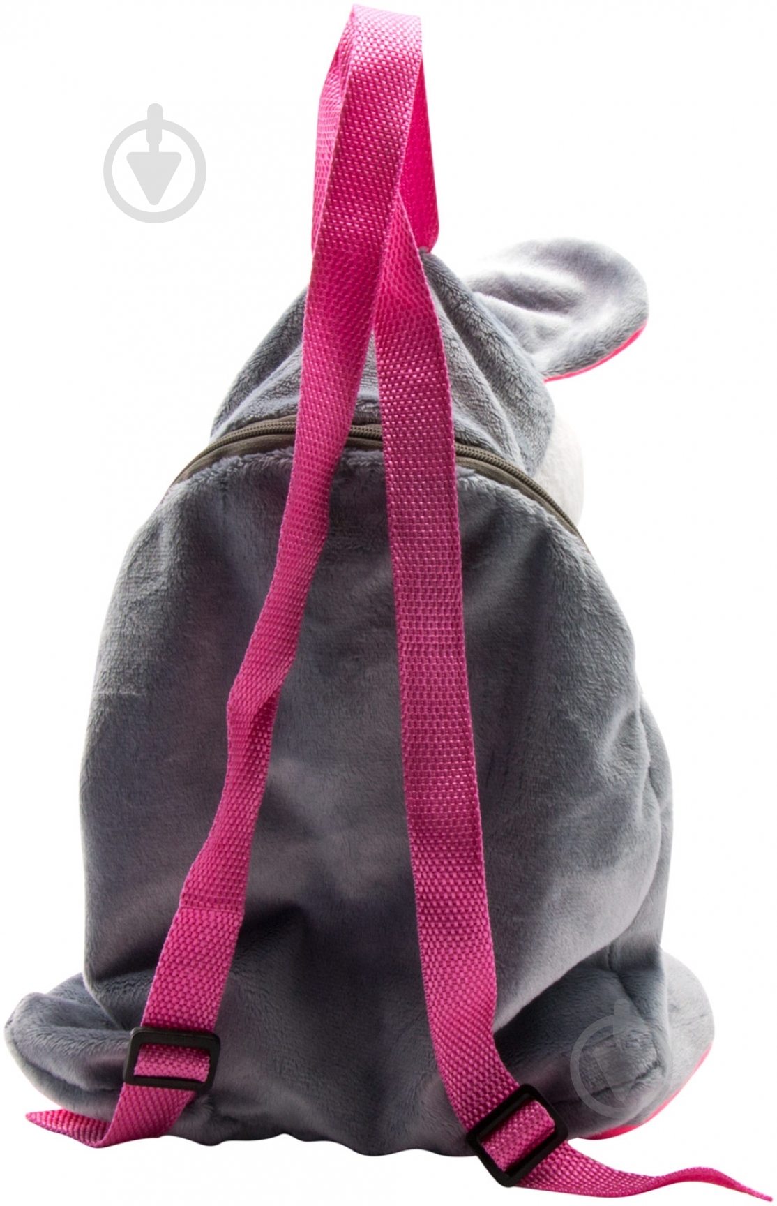 Рюкзак Копиця Люк 1/3 30 см рожевий із сірим - фото 2