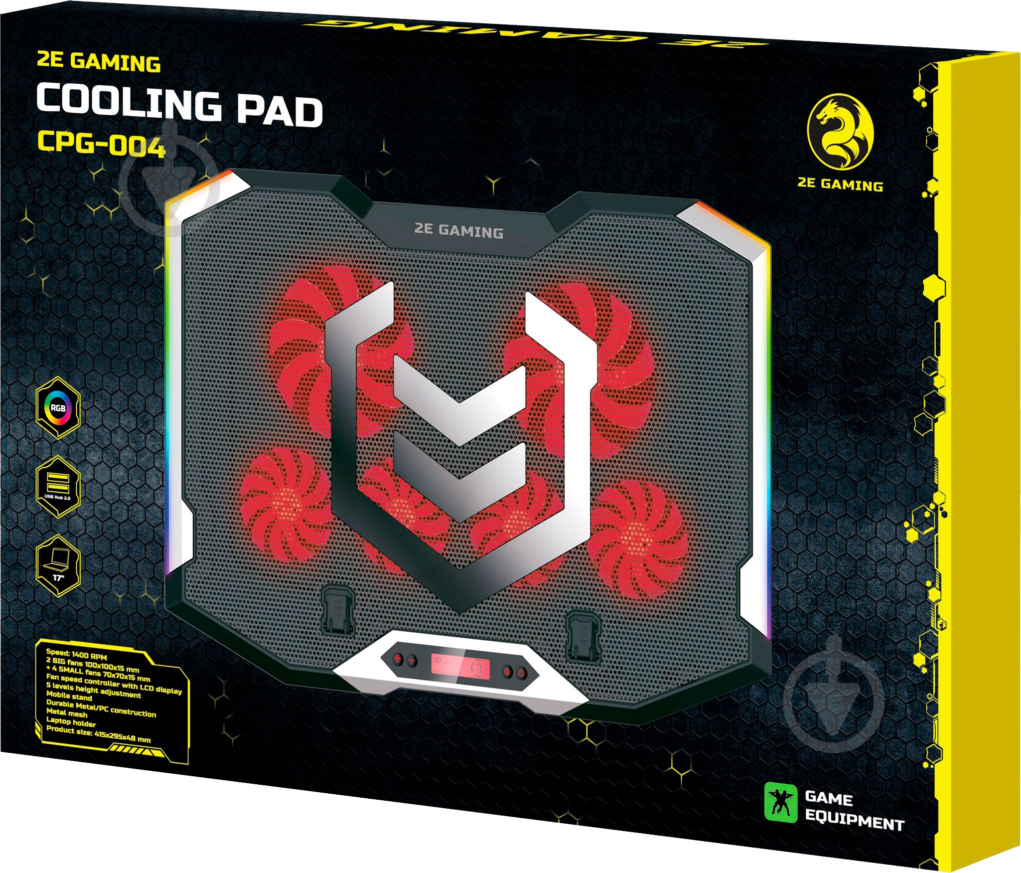 Подставка для ноутбука 2E Gaming CPG-004 (2E-CPG-004) - фото 12 Подставка для ноутбука 2E Gaming CPG-004 (2E-CPG-004) - фото 12