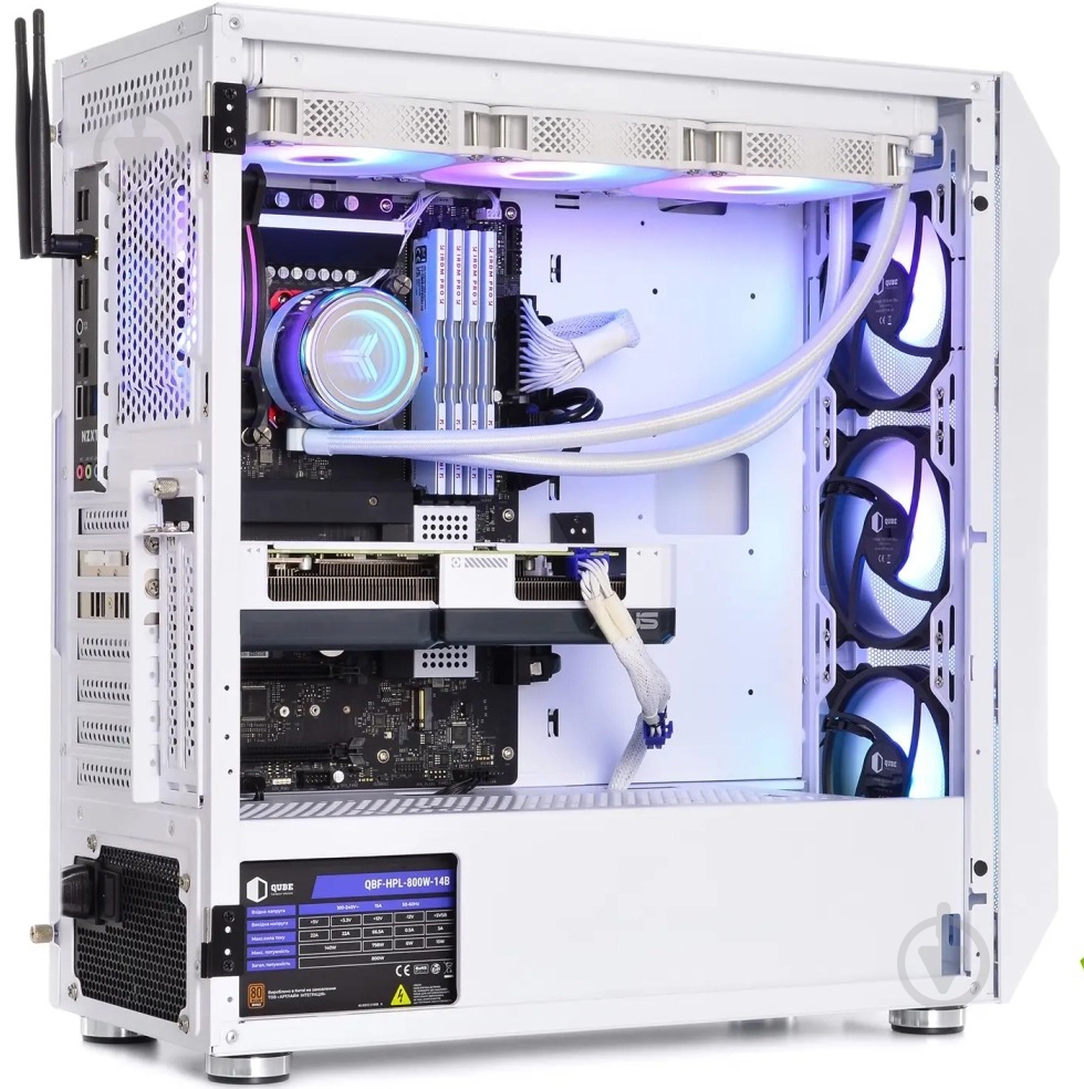 Компьютер Artline Gaming X87WHITE (X87Whitev43Win) white - фото 9