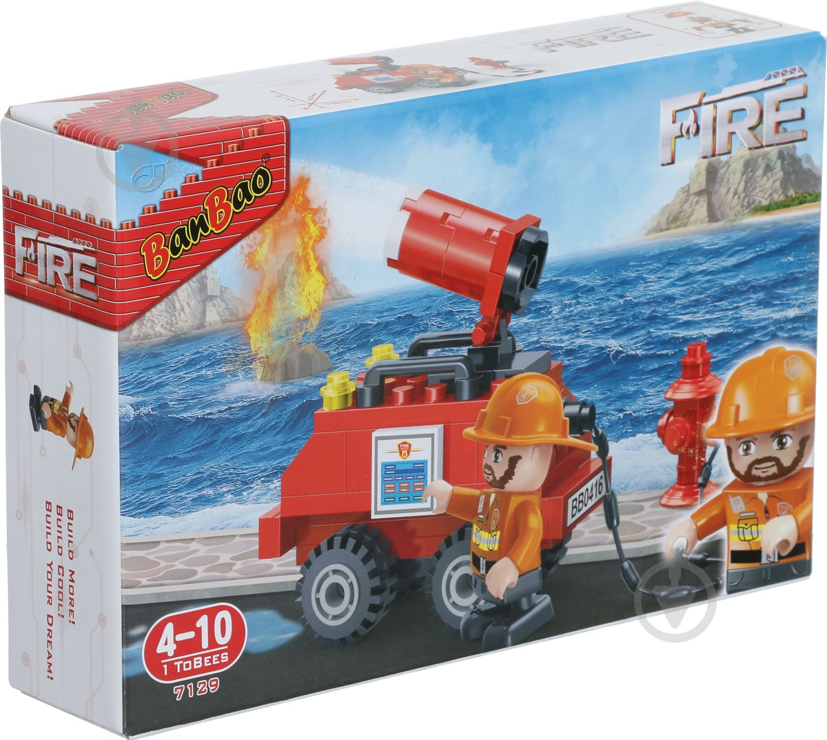 Конструктор BanBao пожарные Робот - фото 1