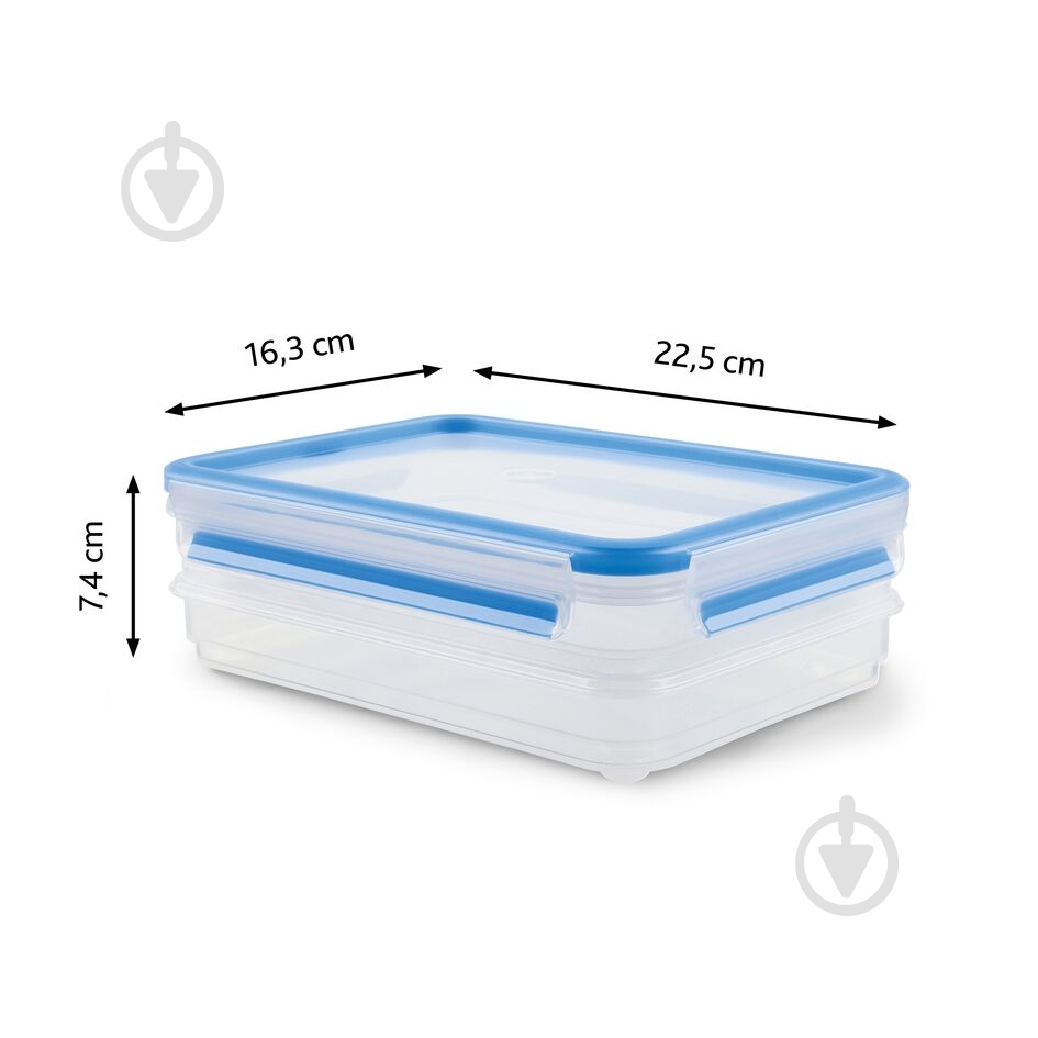 Набір контейнерів Tefal Master Seal з кришкою 600 мл х 2 шт K3028812 - фото 2 Набір контейнерів Tefal Master Seal з кришкою 600 мл х 2 шт K3028812 - фото 2