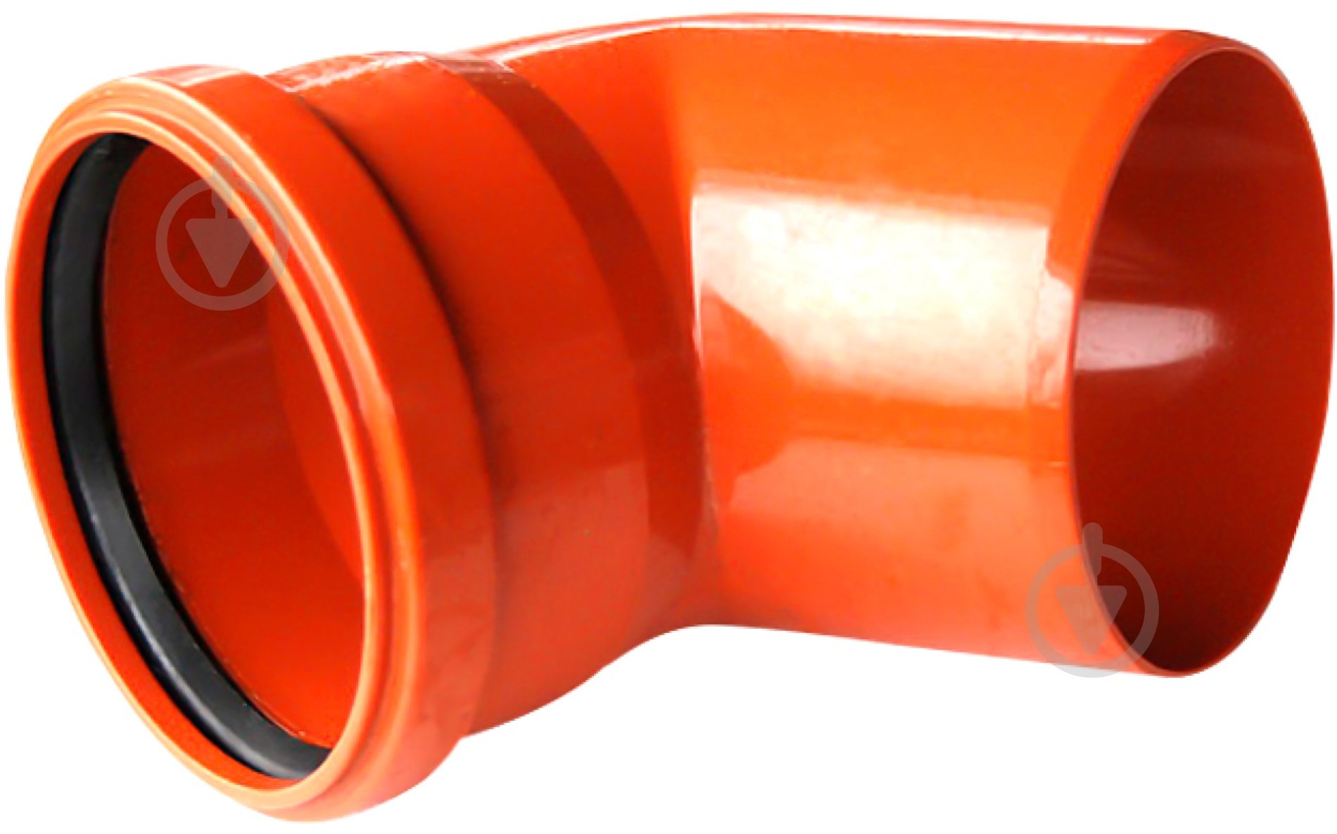 Колено ПВХ d200х87° Ostendorf - фото 1