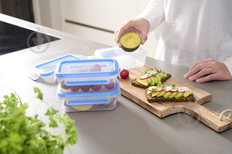 Набір контейнерів Tefal Master Seal 0.55 л 3 шт N1031251 - фото 6 Набір контейнерів Tefal Master Seal 0.55 л 3 шт N1031251 - фото 6