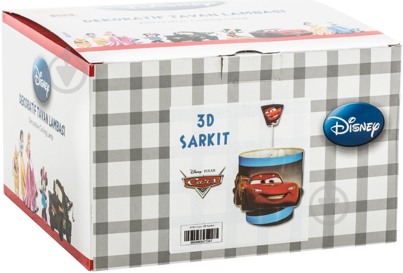 Підвіс Oktay Cars 3D 1x60 Вт E27 синій 4101 - фото 3