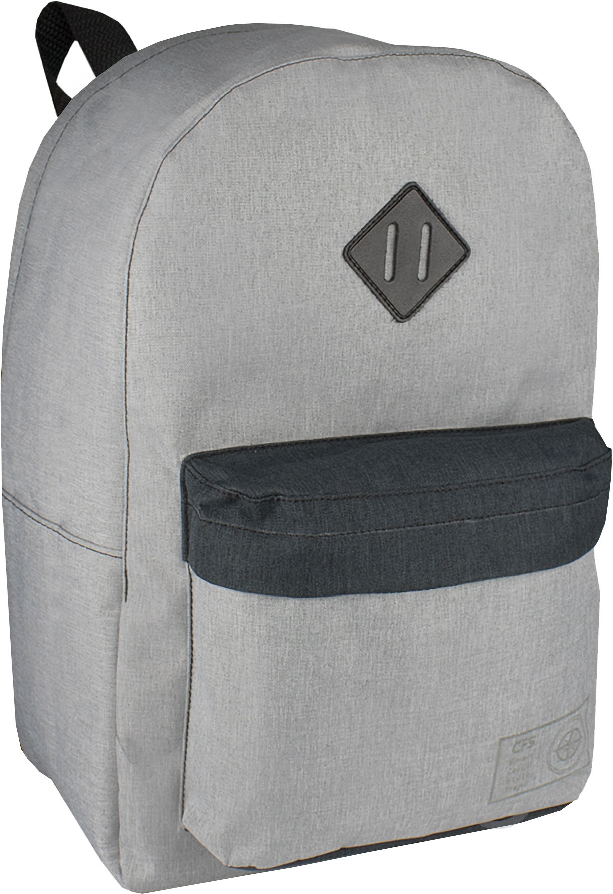 Рюкзак молодежный Cool For School 17" серый CF85614-01 - фото 1