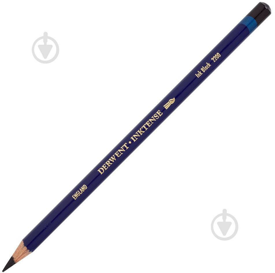 Олівець чорнильний Inktense 2200 Чорний Derwent - фото 1