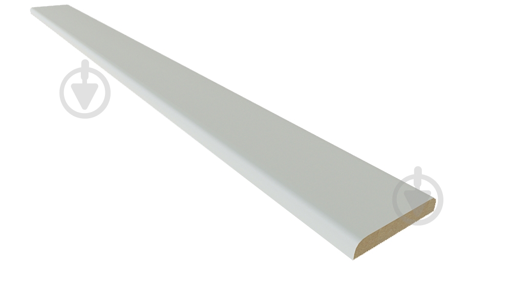 Наличник Неман 10х70х2100 мм белый матовый - фото 1 Наличник Неман 10х70х2100 мм белый матовый - фото 1