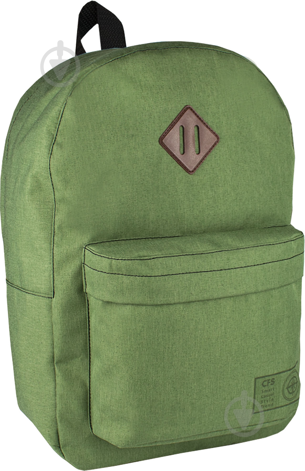 Рюкзак молодежный Cool For School 17" зеленый CF85614-03 - фото 1