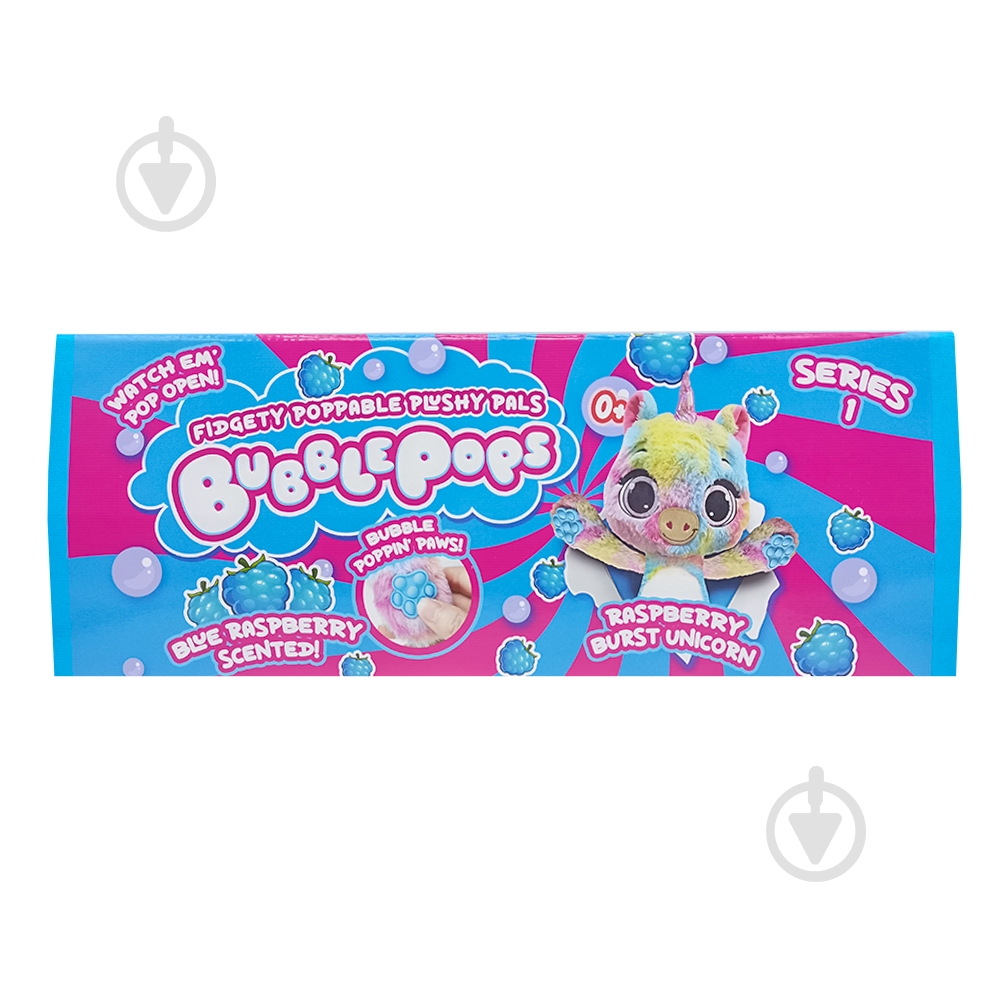 Мягкая игрушка Bubble Pops Малиновый Единорог 34 см 2312004/1 - фото 2