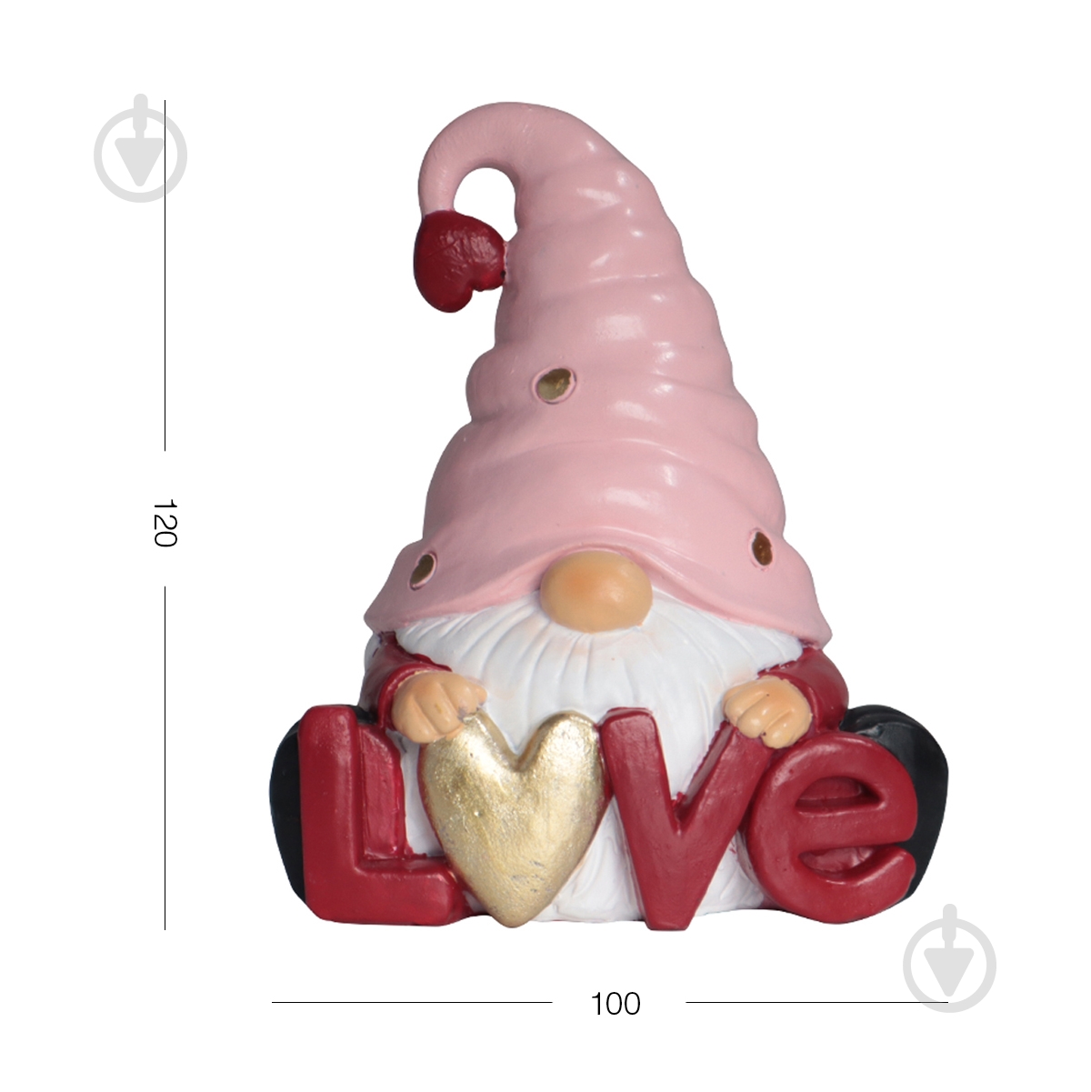 Статуэтка МВМ DH-ST-17 Love 12х10 см разноцветный - фото 8