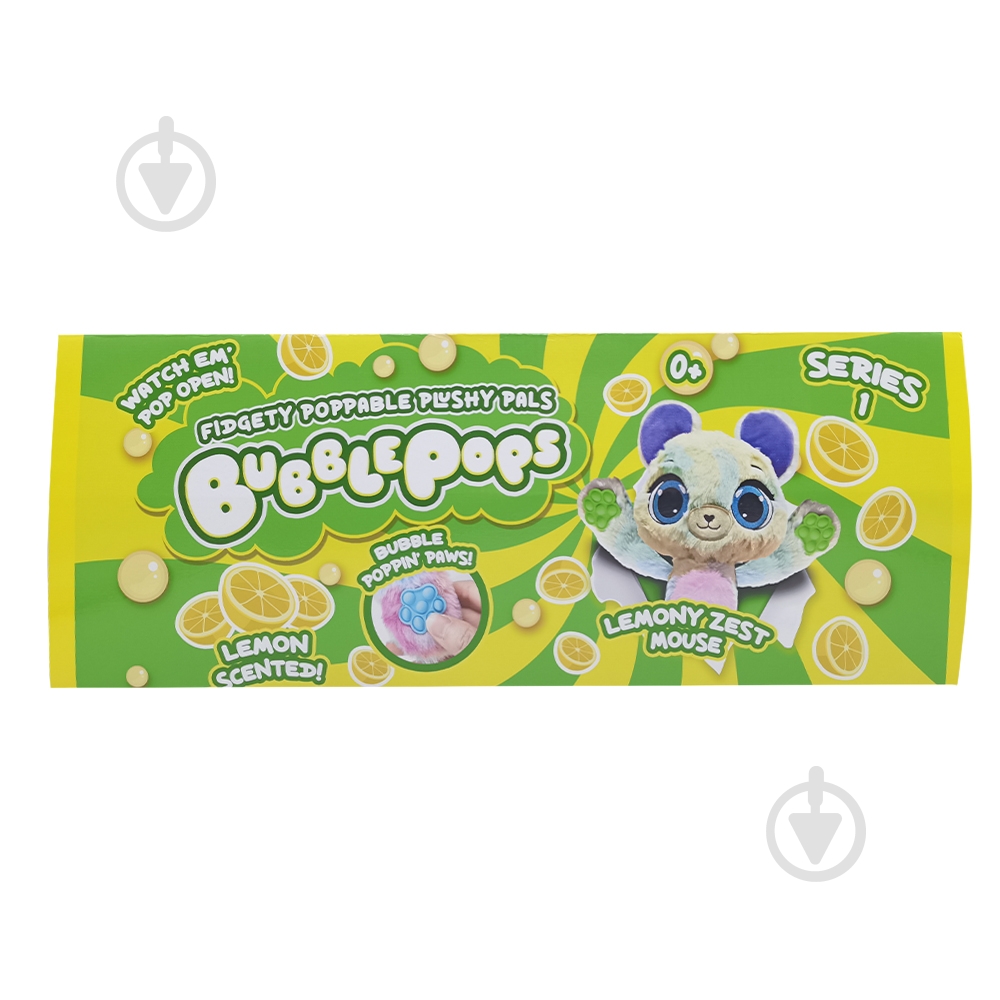 Мягкая игрушка Bubble Pops Лимонный мышонок 34 см 2312004/3 - фото 2 Мягкая игрушка Bubble Pops Лимонный мышонок 34 см 2312004/3 - фото 2