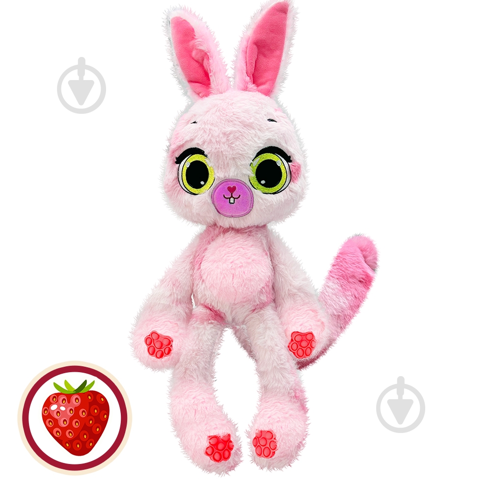 М'яка іграшка Bubble Pops Полуничне зайченя 34 см 2312004/4 - фото 3 М'яка іграшка Bubble Pops Полуничне зайченя 34 см 2312004/4 - фото 3