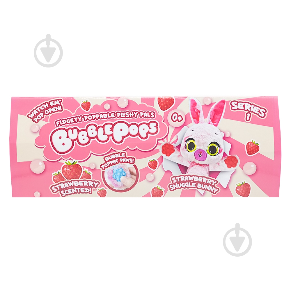 М'яка іграшка Bubble Pops Полуничне зайченя 34 см 2312004/4 - фото 2 М'яка іграшка Bubble Pops Полуничне зайченя 34 см 2312004/4 - фото 2