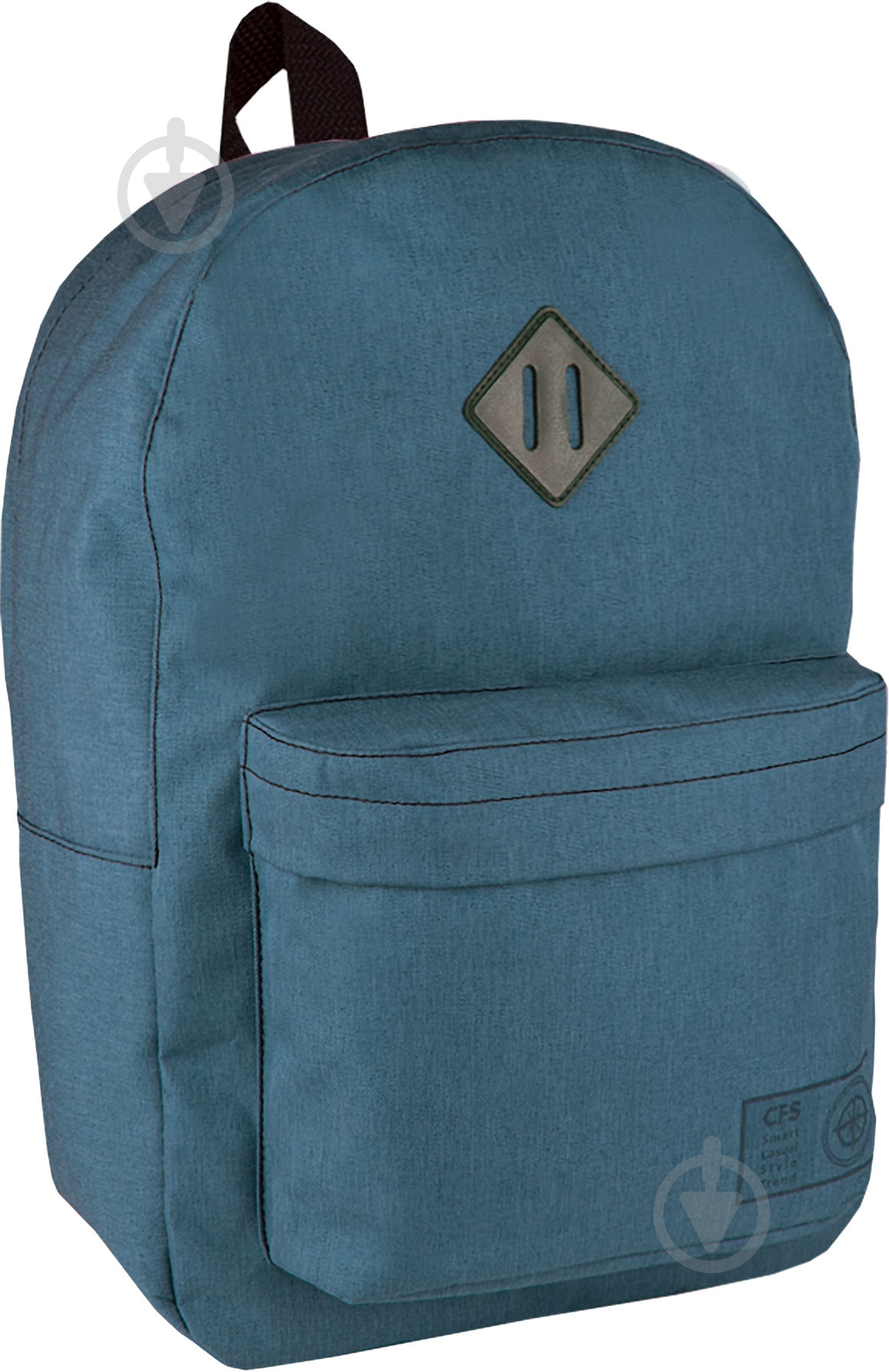 Рюкзак молодежный Cool For School 17" бирюзовый CF85614-10 - фото 1