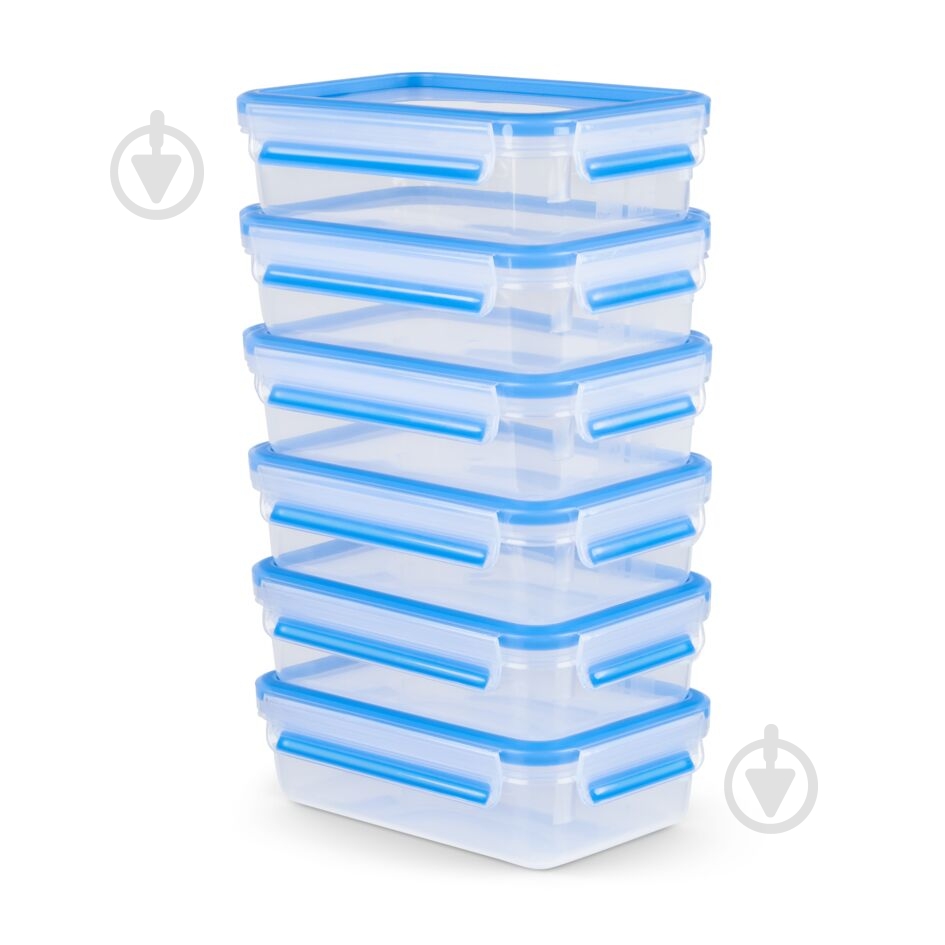 Набір контейнерів Tefal Master Seal 800 мл х 6 шт N1031951 - фото 1 Набір контейнерів Tefal Master Seal 800 мл х 6 шт N1031951 - фото 1