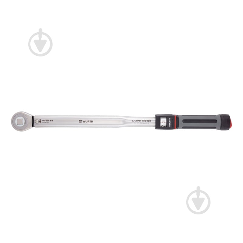 Ключ динамометрический WURTH 1/2IN 40-200Nm 0714720200 - фото 1