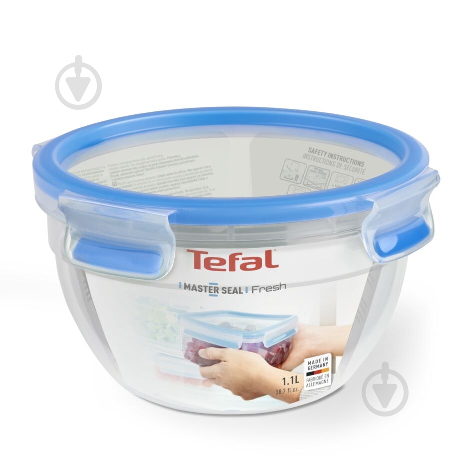 Контейнер Tefal Master Seal Fresh 1,1 л K3023112 - фото 3 Контейнер Tefal Master Seal Fresh 1,1 л K3023112 - фото 3