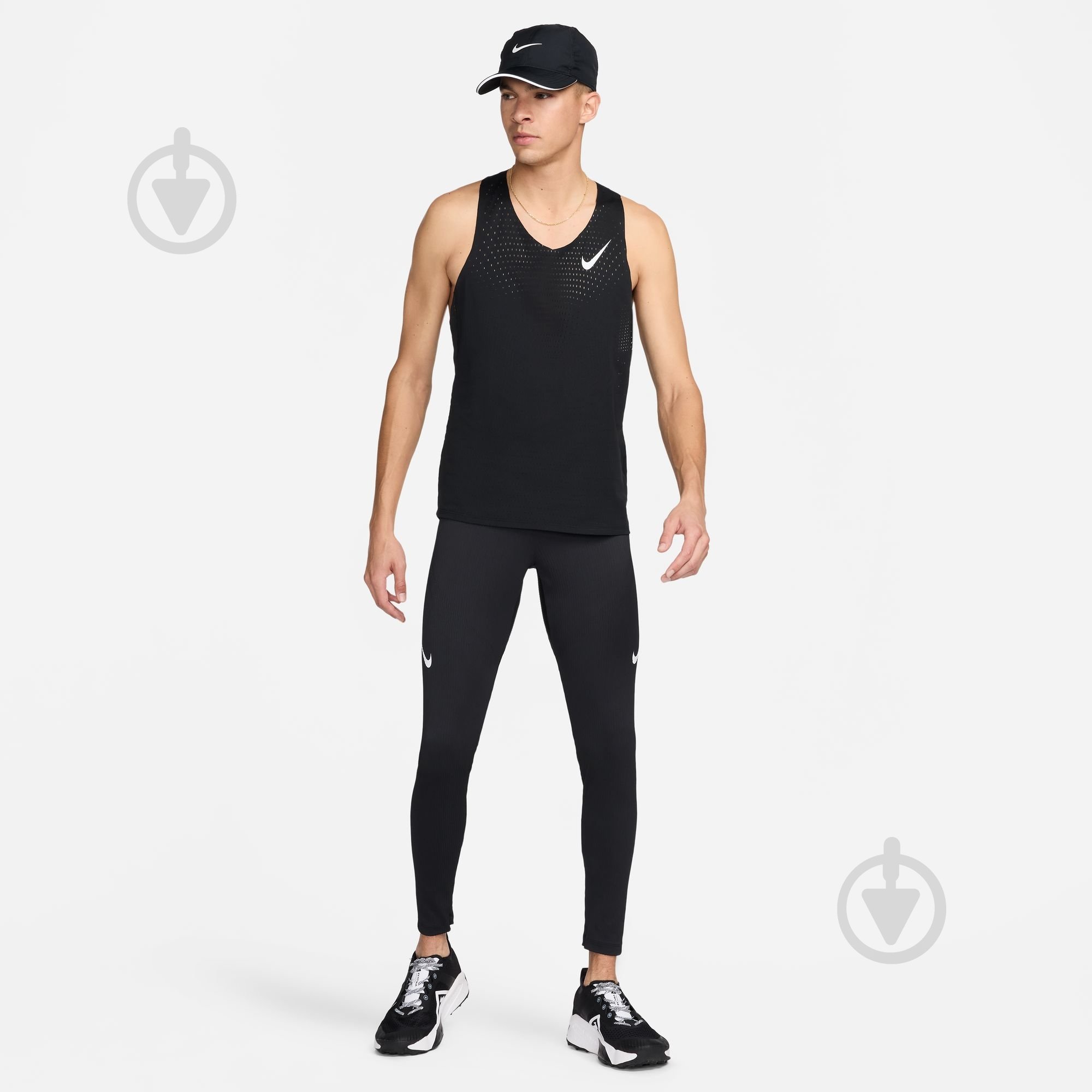 Тайтсы Nike M NK DFADV AEROSWIFT TIGHT FN3367-010 р.M черный - фото 7