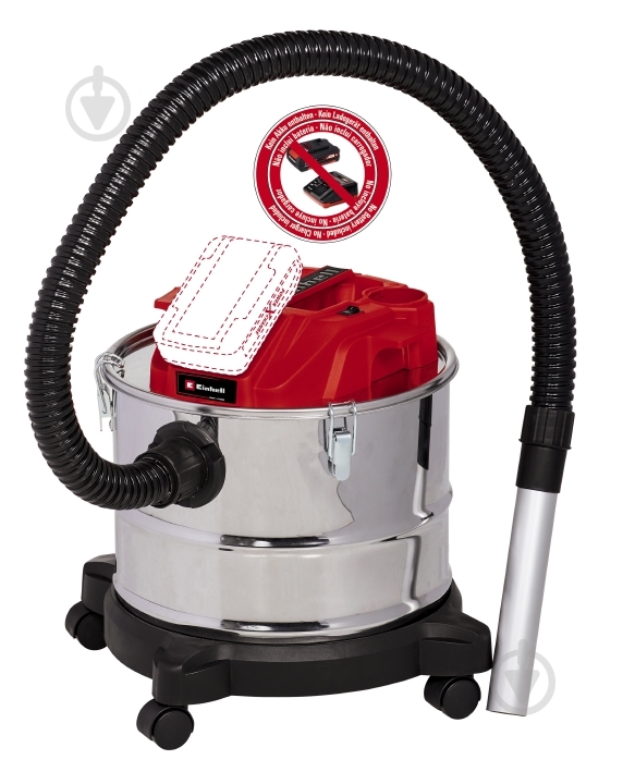 Пылесос Einhell аккумуляторный для золы PXC TE-AV 18/15 Li C - Solo 2351700 - фото 1 Пылесос Einhell аккумуляторный для золы PXC TE-AV 18/15 Li C - Solo 2351700 - фото 1