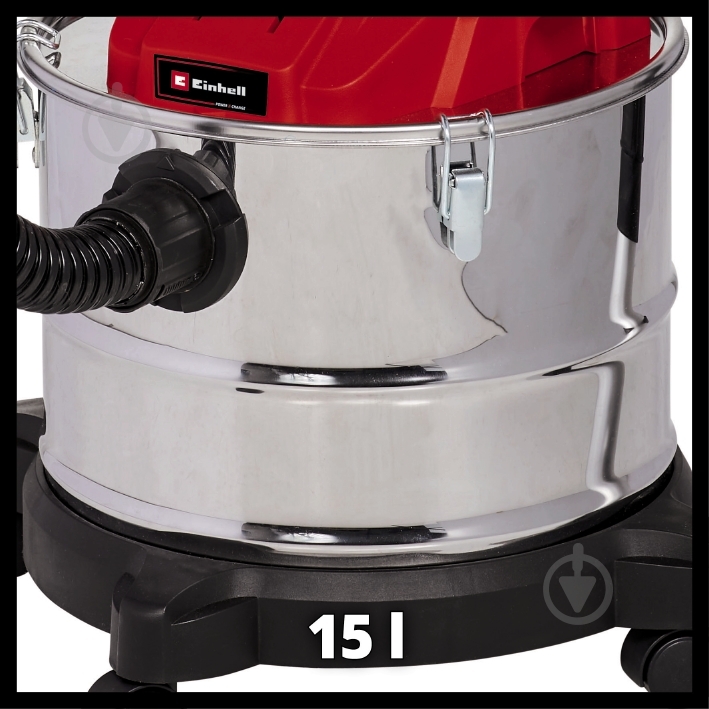 Пылесос Einhell аккумуляторный для золы PXC TE-AV 18/15 Li C - Solo 2351700 - фото 7 Пылесос Einhell аккумуляторный для золы PXC TE-AV 18/15 Li C - Solo 2351700 - фото 7
