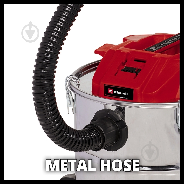 Пылесос Einhell аккумуляторный для золы PXC TE-AV 18/15 Li C - Solo 2351700 - фото 9 Пылесос Einhell аккумуляторный для золы PXC TE-AV 18/15 Li C - Solo 2351700 - фото 9